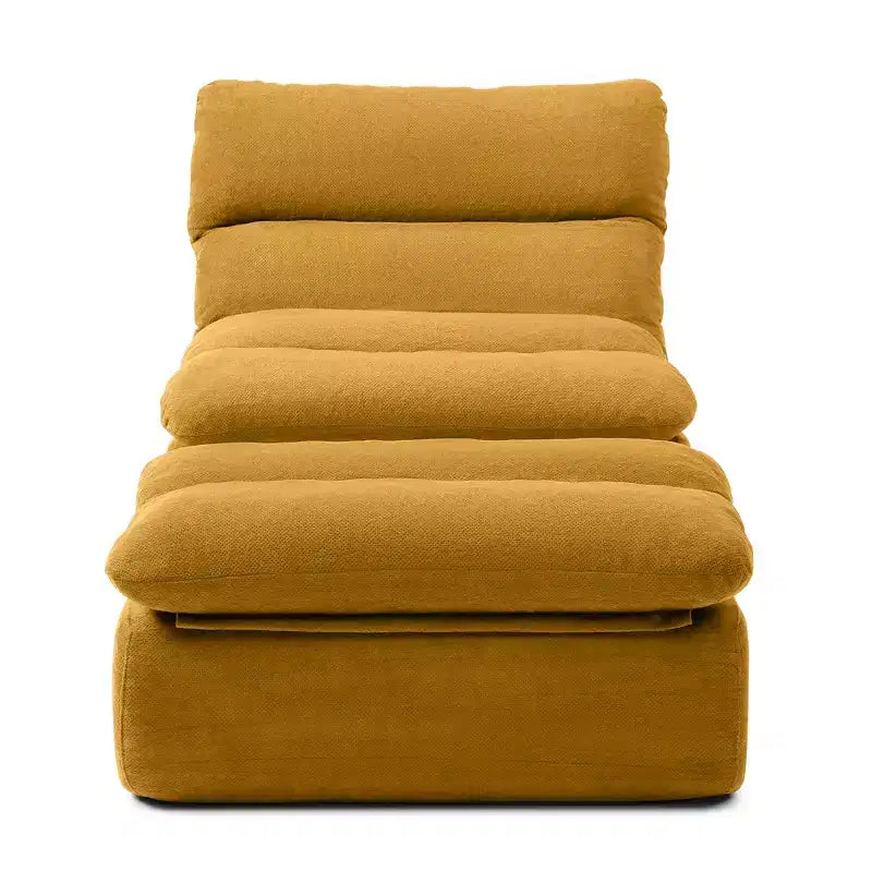 Corduroy Bean Bag Floor Lounge Sofa with Ottoman
