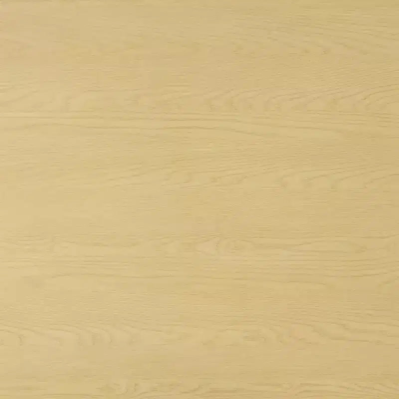 52" Modern Fluted Oval Solid Oak Wood Dining Table for 4