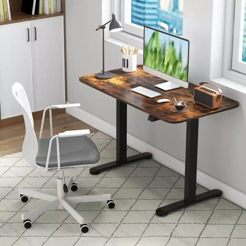 Electric Standing Desk Height Adjustable Sit to Stand Computer Workstation Home Office