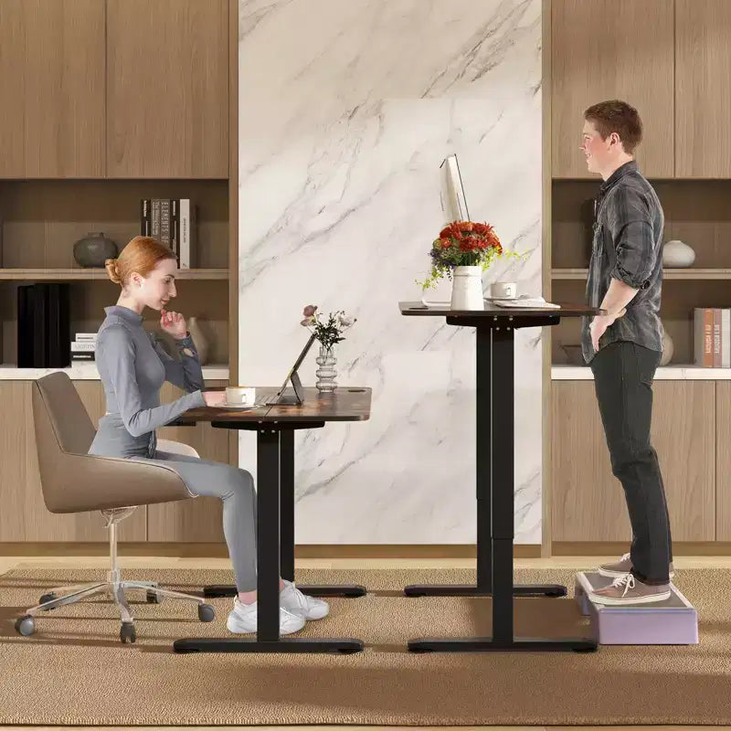 Electric Standing Desk Height Adjustable Sit to Stand Computer Workstation Home Office