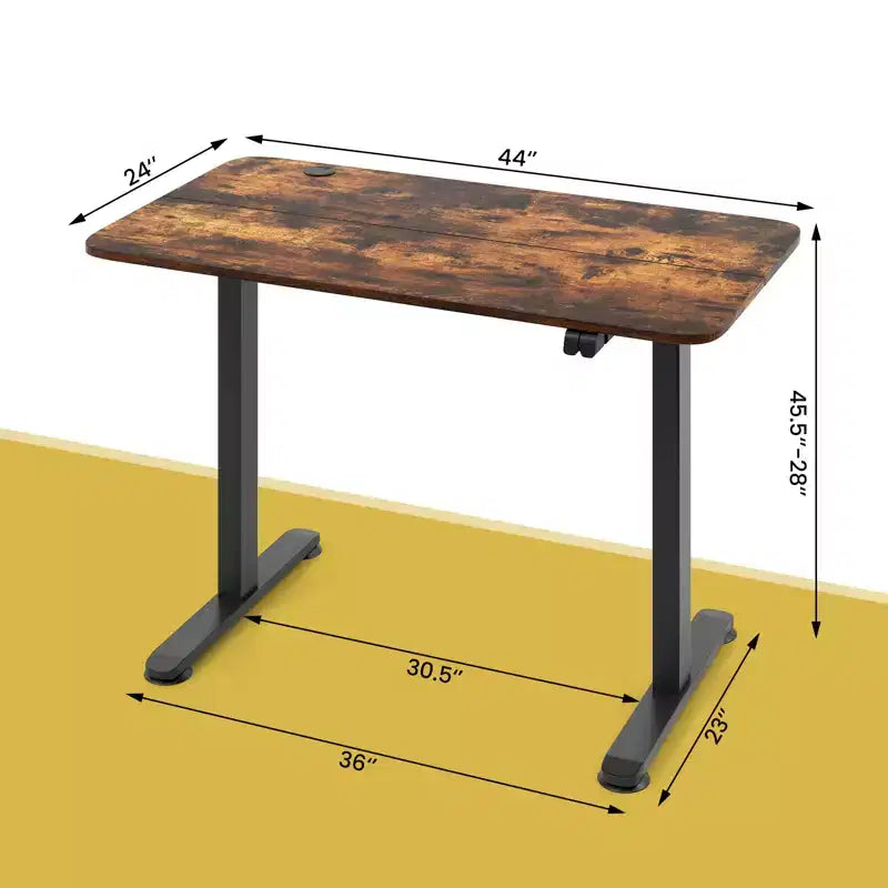Electric Standing Desk Height Adjustable Sit to Stand Computer Workstation Home Office