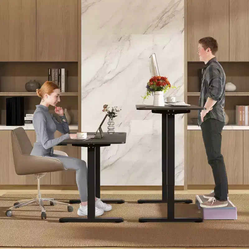 Electric Standing Desk Height Adjustable Sit to Stand Computer Workstation Home Office