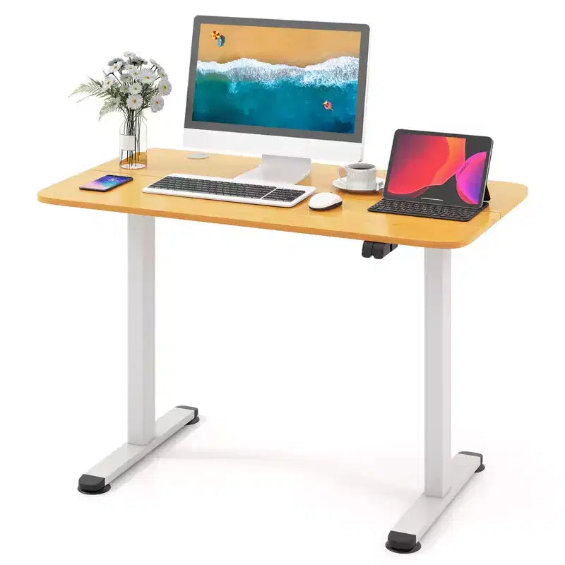 Electric Standing Desk Height Adjustable Sit to Stand Computer Workstation Home Office