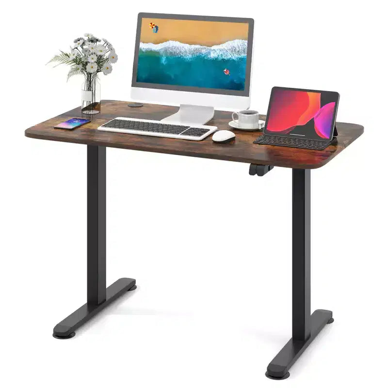 Electric Standing Desk Height Adjustable Sit to Stand Computer Workstation Home Office